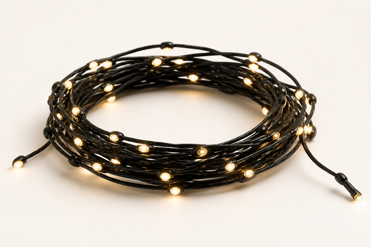 Patio Kit string lights — warm micro LED product detail