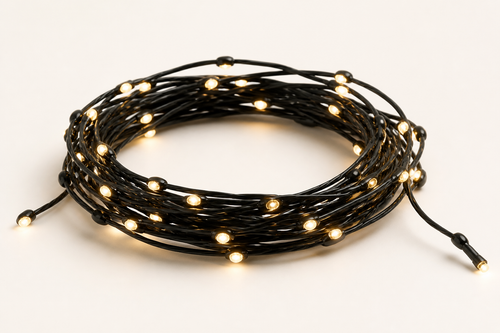 Micro LED string lights included in Complete Exterior Kit
